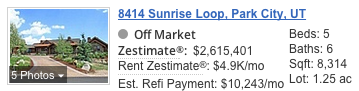 8414 N Sunrise Loop Zestimate