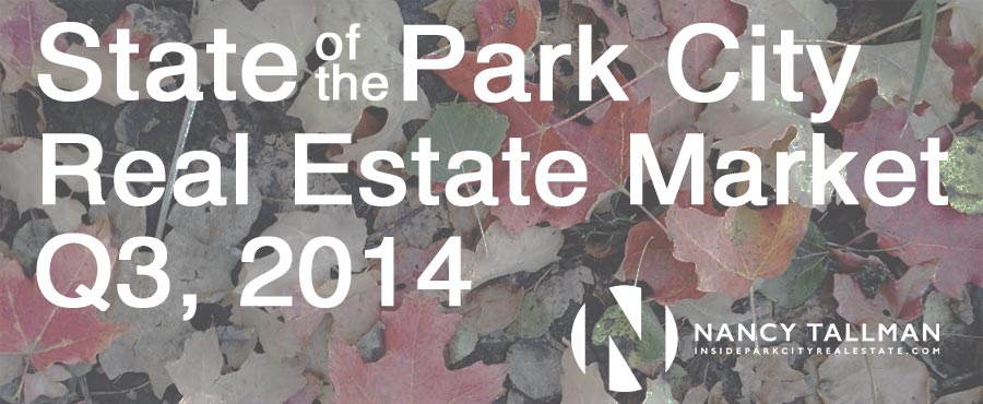Park City Real Estate Market Q3, 2014