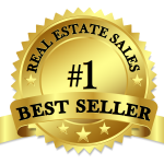 #1 Best Seller Real Estate Sales Badge