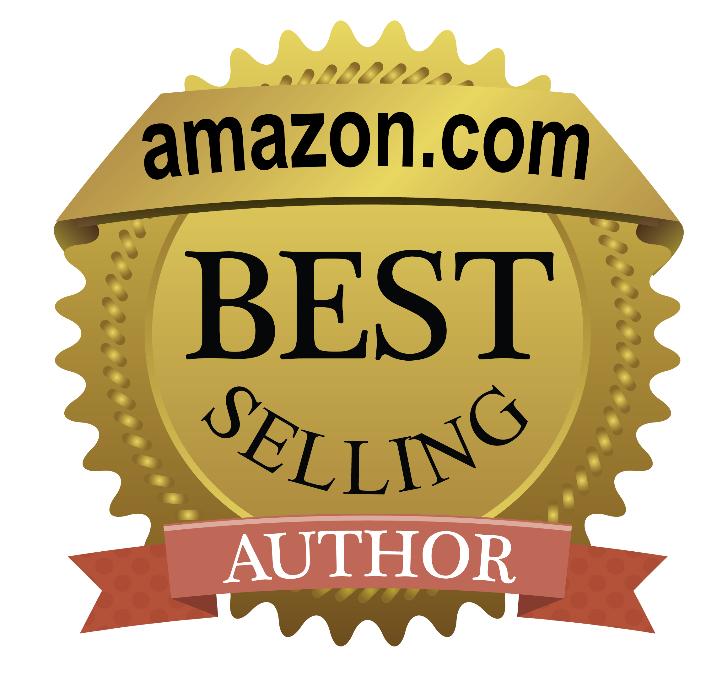 Amazon Best Selling Author Gold Badge