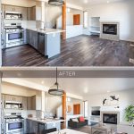 Virtual Staging before after example | Homes in Park City