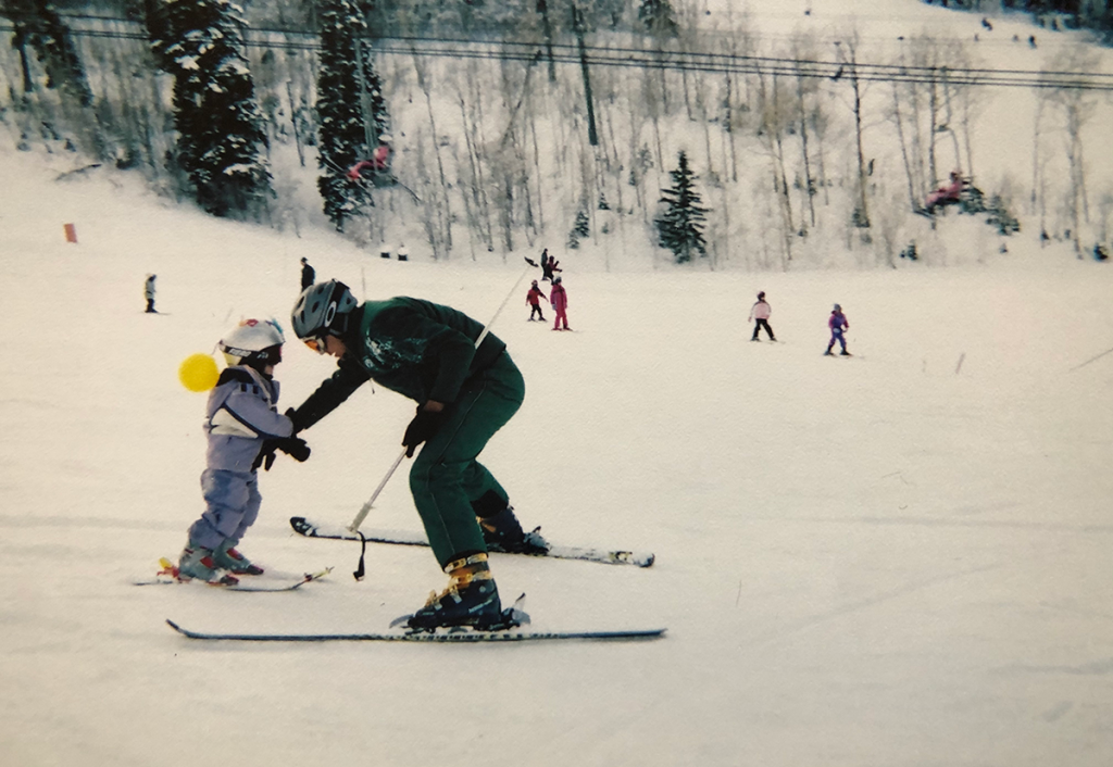 Whitney Tallman Skiing 3 years Old | Skiing in Park City, Utah