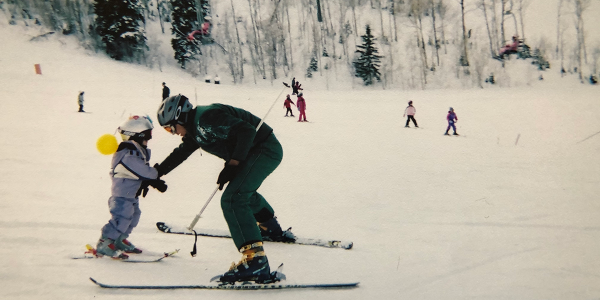 Whitney Tallman Skiing 3 years Old | Skiing in Park City, Utah