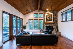 Park City area living room mountain modern