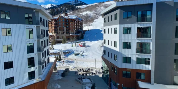 Park City condos in the winter